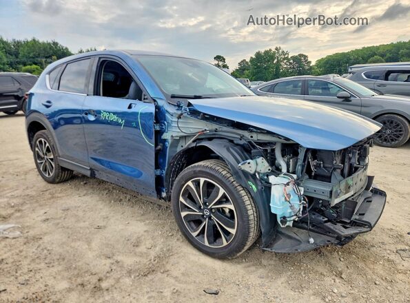 JM3KFBDM5N1568124 2022 MAZDA CX-5 Blue Front right
