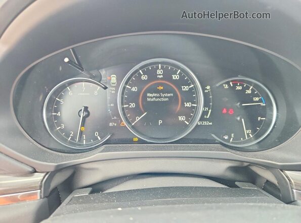 JM3KFBDM5N1568124 2022 MAZDA CX-5 Blue Instrument cluster view