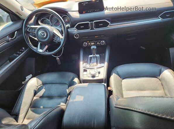 JM3KFBDM6J0405983 2018 MAZDA CX-5 Синий Вид панели приборов