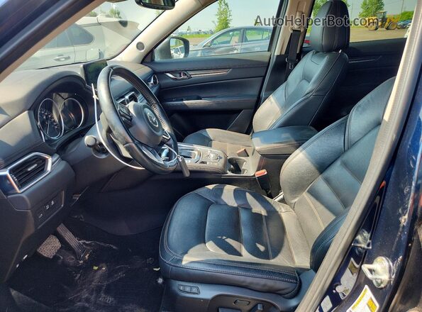JM3KFBDM6J0405983 2018 MAZDA CX-5 Синий Вид салона спереди