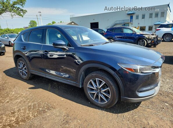JM3KFBDM6J0405983 2018 MAZDA CX-5 Синий Передняя правая четверть