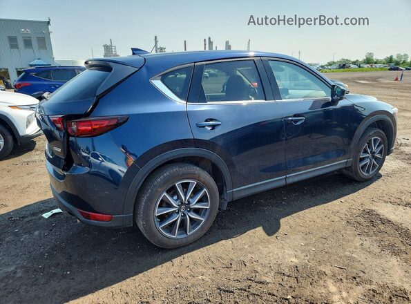 JM3KFBDM6J0405983 2018 MAZDA CX-5 Синий Задняя правая четверть