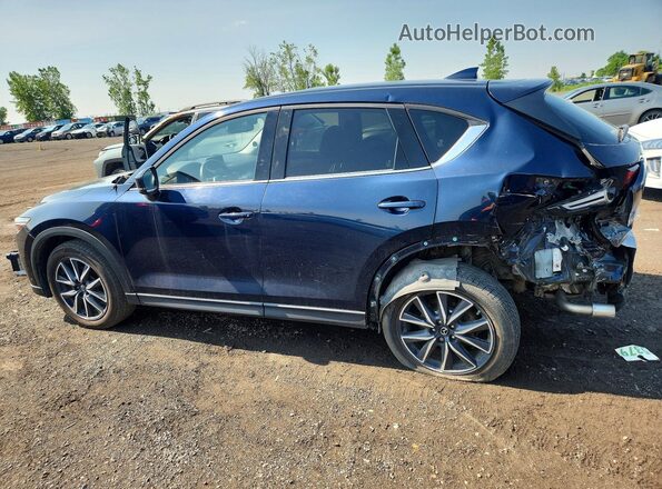 JM3KFBDM6J0405983 2018 MAZDA CX-5 Синий Задняя левая четверть