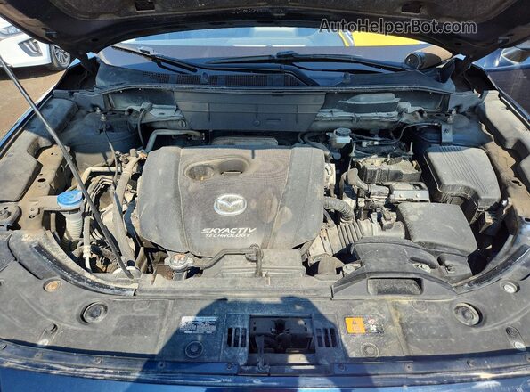 JM3KFBDM6J0405983 2018 MAZDA CX-5 Синий Вид задней части салона