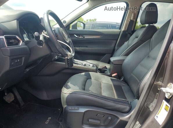 JM3KFBDM6L0793221 2020 MAZDA CX-5 Gray Widok wnętrza z przodu