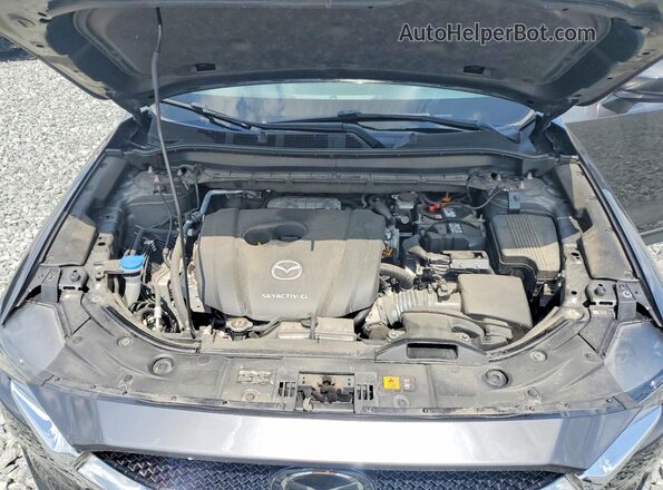JM3KFBDM6L0793221 2020 MAZDA CX-5 Gray Widok wnętrza z tyłu