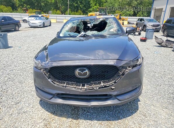 JM3KFBDM6M0436994 2021 MAZDA CX-5 Gray Widok z przodu
