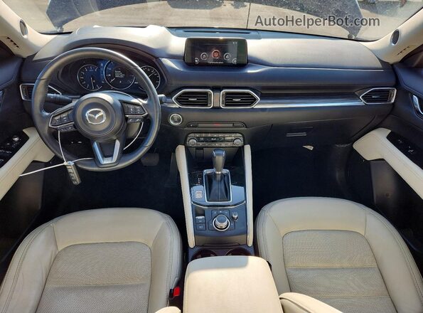 JM3KFBDM7K0582432 2019 MAZDA CX-5 Синий Вид панели приборов