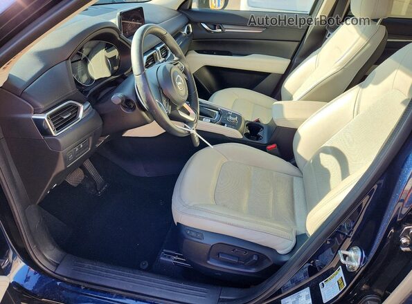 JM3KFBDM7K0582432 2019 MAZDA CX-5 Синий Вид салона спереди
