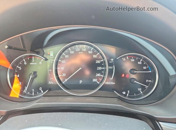 JM3KFBDM7L0749356 2020 MAZDA CX-5 Red Вид щитка приладів