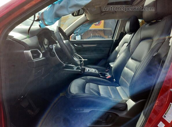 JM3KFBDM7M1121339 2021 MAZDA CX-5 Красный Вид салона спереди