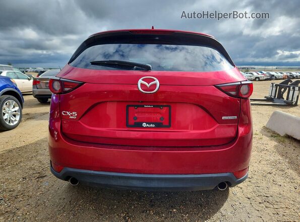 JM3KFBDM7M1121339 2021 MAZDA CX-5 Красный Вид сзади