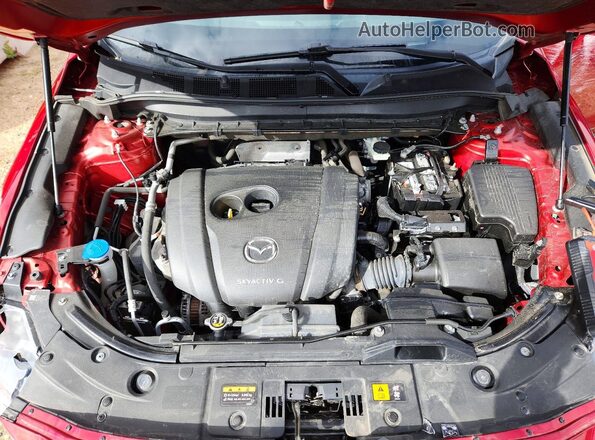 JM3KFBDM7M1121339 2021 MAZDA CX-5 Красный Вид подкапотного пространства