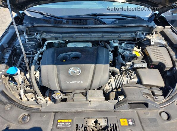 JM3KFBDM7M1126928 2021 MAZDA CX-5 Black Вид підкапотного простору