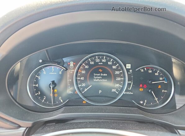 JM3KFBDM7M1126928 2021 MAZDA CX-5 Black Вид щитка приладів