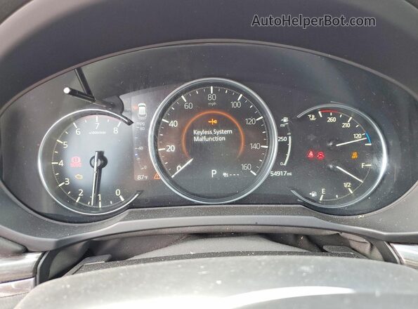 JM3KFBDM7M1372149 2021 MAZDA CX-5 Red Widok zestawu wskaźników