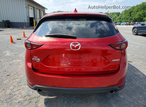 JM3KFBDM7M1372149 2021 MAZDA CX-5 Red Widok z tyłu