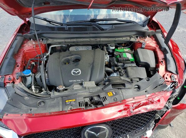 JM3KFBDM7M1372149 2021 MAZDA CX-5 Red Widok komory silnika