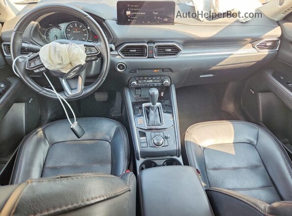 JM3KFBDM7M1383782 2021 MAZDA CX-5 Gray წინა პანელის ხედი