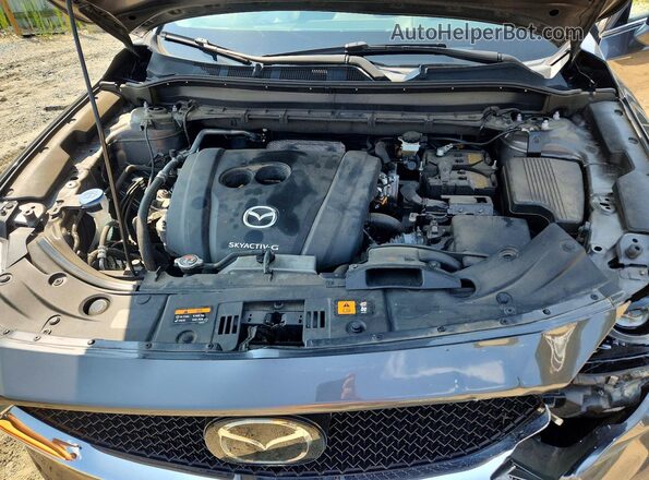 JM3KFBDM7M1383782 2021 MAZDA CX-5 Gray ძრავის განყოფილების ხედი