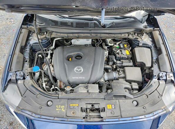 JM3KFBDM7M1396337 2021 MAZDA CX-5 Blue ძრავის განყოფილების ხედი