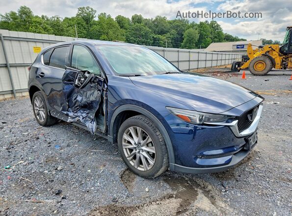 JM3KFBDM7M1396337 2021 MAZDA CX-5 Blue წინა მარჯვენა