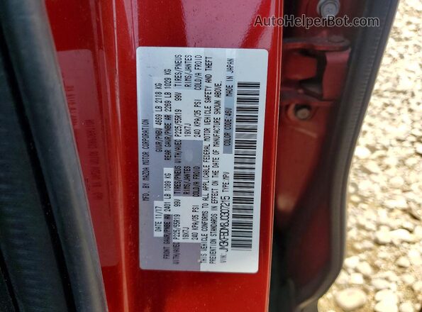 JM3KFBDM8J0307215 2018 MAZDA CX-5 Red Engine compartment view