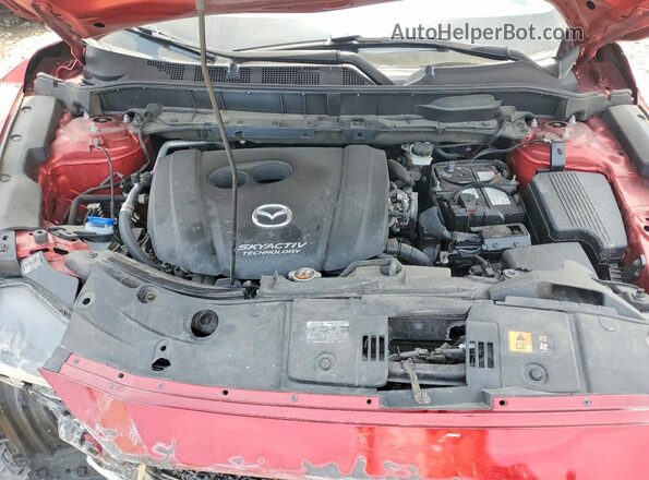JM3KFBDM8J0307215 2018 MAZDA CX-5 Red Rear interior view