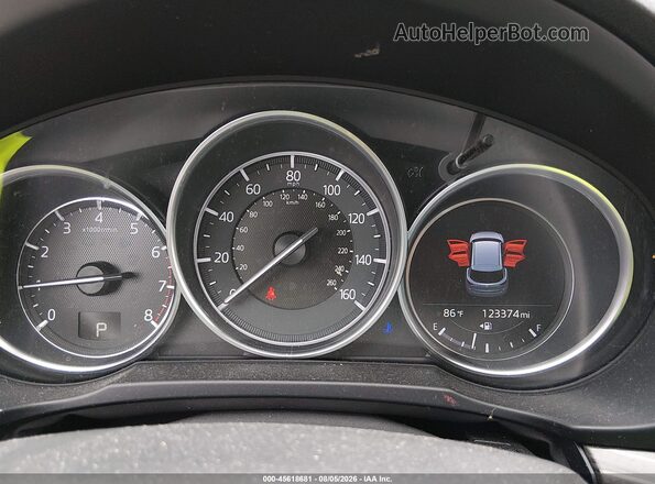 JM3KFBDM8J0372694 2018 MAZDA CX-5 Black უკანა სავარძლების ხედი