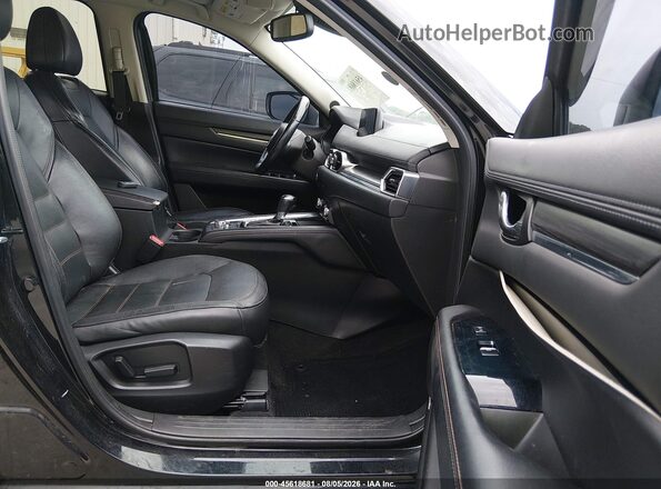 JM3KFBDM8J0372694 2018 MAZDA CX-5 Black წინა სალონის ხედი