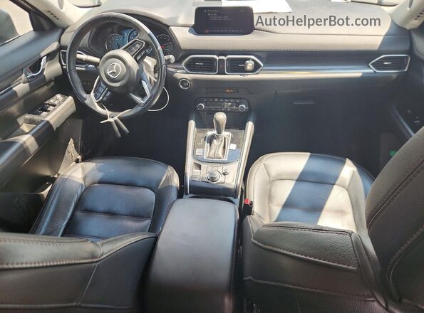 JM3KFBDM8K0527438 2019 MAZDA CX-5 Blue Widok deski rozdzielczej