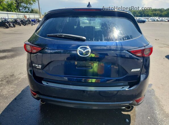 JM3KFBDM8K0527438 2019 MAZDA CX-5 Blue Widok z tyłu