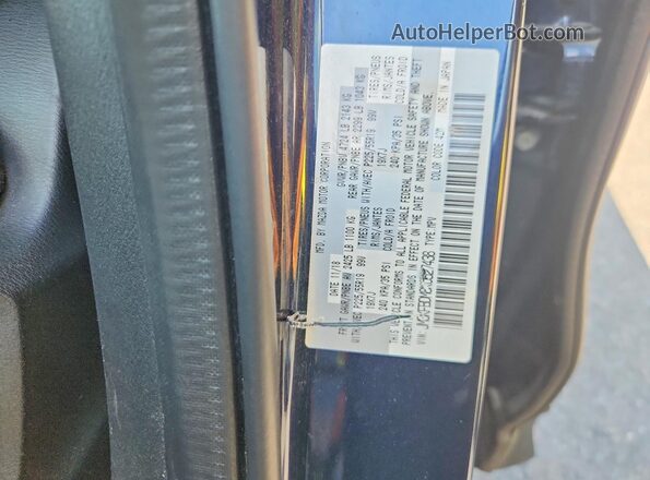 JM3KFBDM8K0527438 2019 MAZDA CX-5 Blue Widok naklejki z numerem VIN