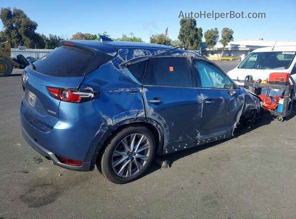 JM3KFBDM8L0727284 2020 MAZDA CX-5 Blue Задня права чверть