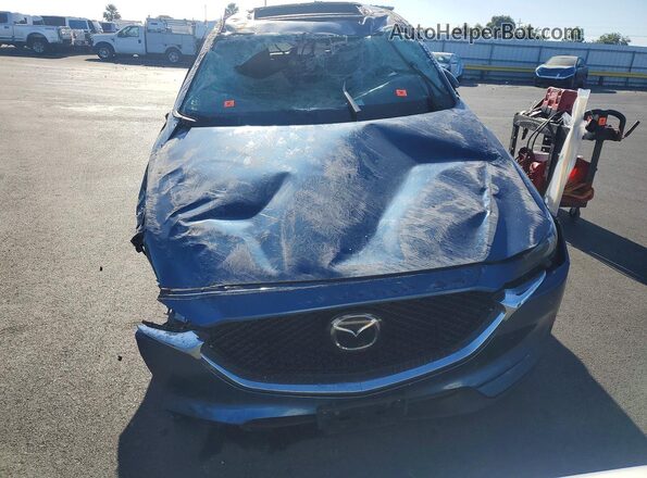 JM3KFBDM8L0727284 2020 MAZDA CX-5 Blue Вид спереду