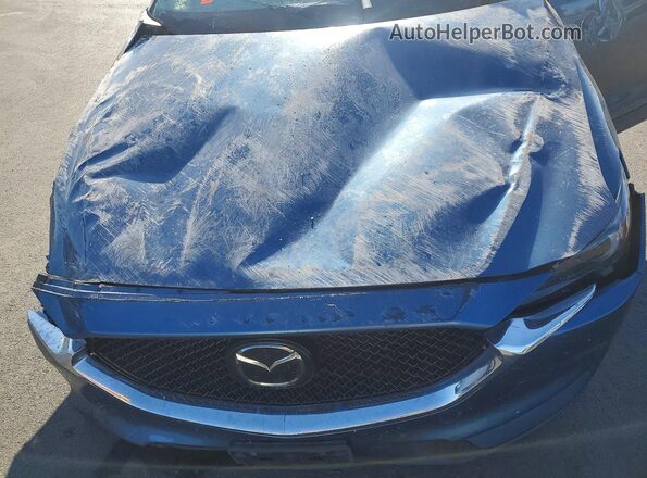 JM3KFBDM8L0727284 2020 MAZDA CX-5 Blue Вид підкапотного простору