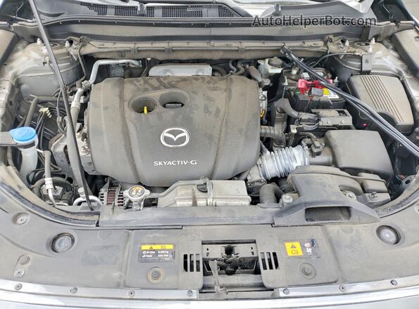 JM3KFBDM8M0464182 2021 MAZDA CX-5 Серый Вид подкапотного пространства