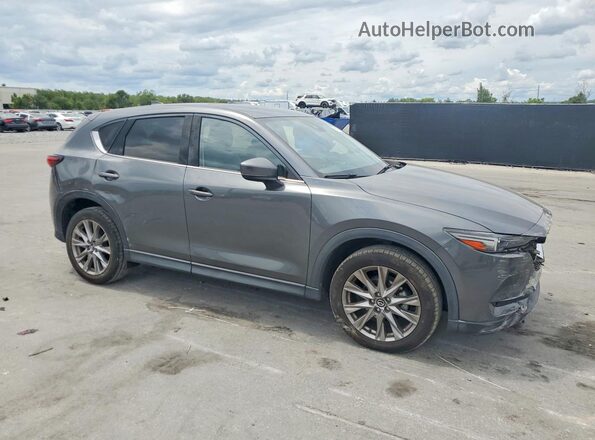 JM3KFBDM8M0464182 2021 MAZDA CX-5 Серый Передняя правая четверть