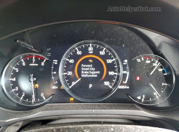 JM3KFBDM8M0464182 2021 MAZDA CX-5 Серый Вид щитка приборов