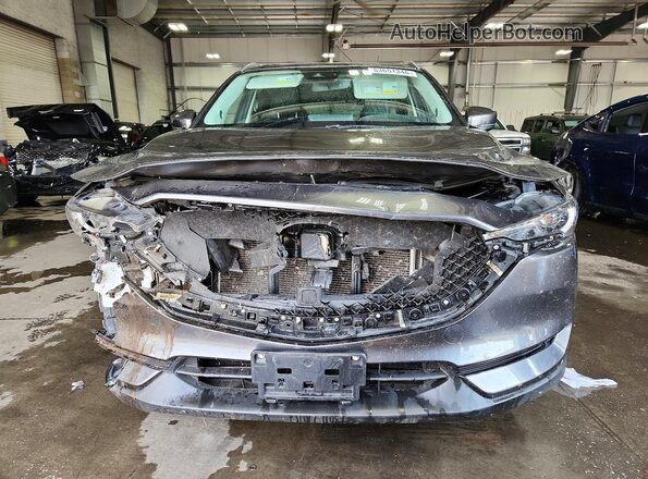 JM3KFBDM8M1367624 2021 MAZDA CX-5 Gray Դիմացի տեսք