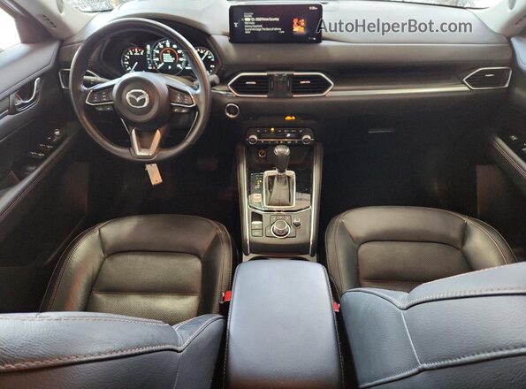JM3KFBDM8M1367624 2021 MAZDA CX-5 Gray Առջևի վահանակի տեսք