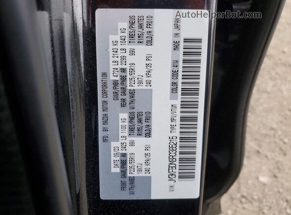 JM3KFBDM8R0385215 2024 MAZDA CX-5 Black VIN կոդի պիտակի տեսք