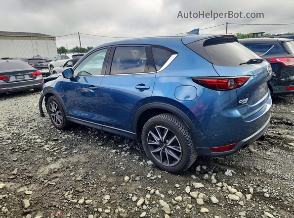 JM3KFBDM9J0311922 2018 MAZDA CX-5 Blue უკანა მარცხენა