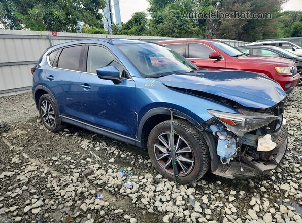 JM3KFBDM9J0311922 2018 MAZDA CX-5 Blue წინა მარჯვენა
