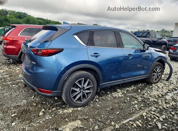 JM3KFBDM9J0311922 2018 MAZDA CX-5 Blue უკანა მარჯვენა