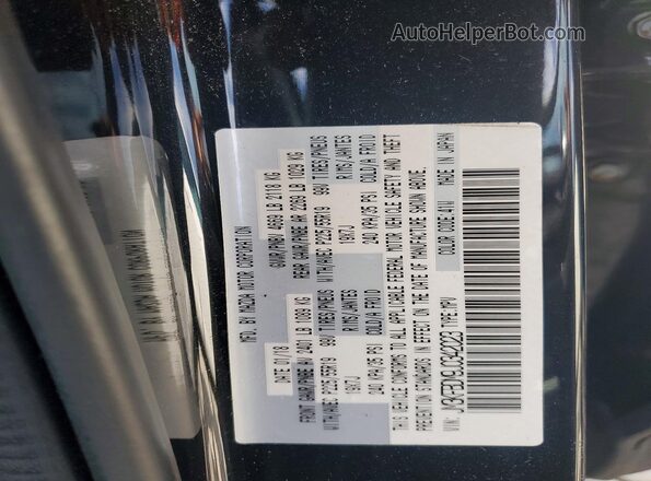 JM3KFBDM9J0342023 2018 MAZDA CX-5 Black Widok naklejki z numerem VIN
