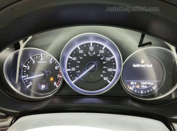 JM3KFBDM9J0344340 2018 MAZDA CX-5 Black Widok zestawu wskaźników