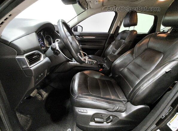 JM3KFBDM9J0344340 2018 MAZDA CX-5 Black Widok wnętrza z przodu