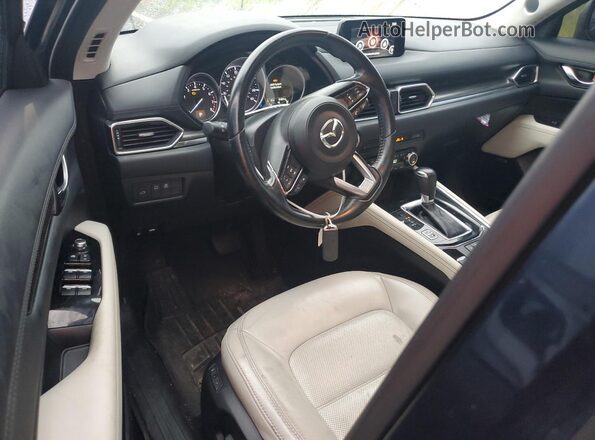 JM3KFBDM9J1413229 2018 MAZDA CX-5 Blue Vista del salpicadero