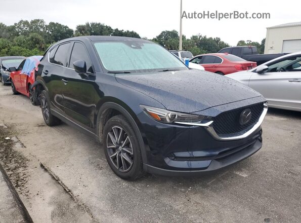 JM3KFBDM9J1413229 2018 MAZDA CX-5 Blue Delantero derecho